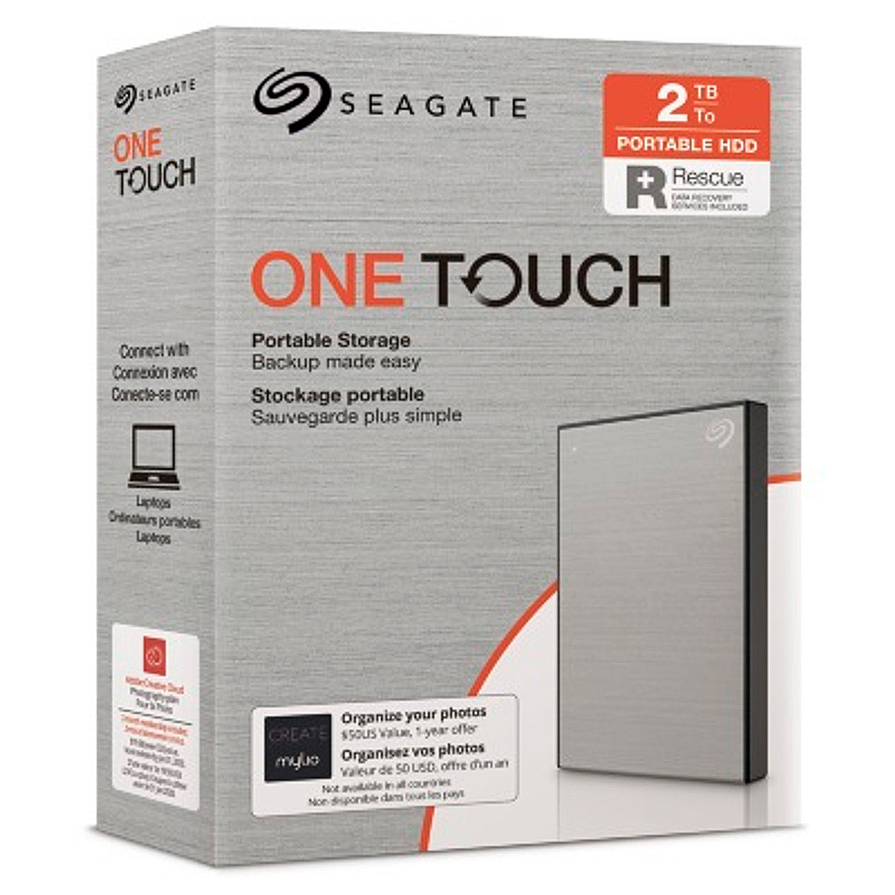 Seagate Hard one touch 2TB