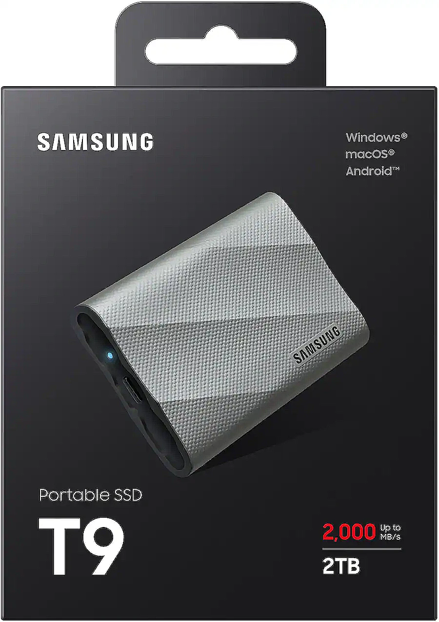 Samsung hard portable T9 2T