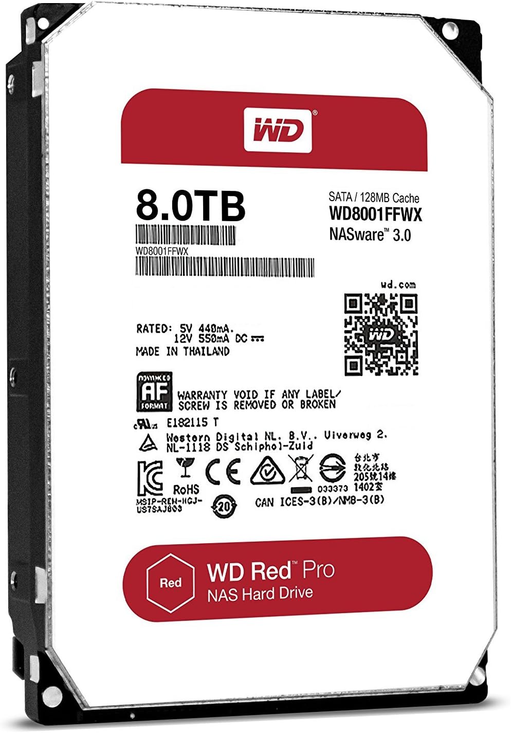 Hard Wd Red 8TB Original