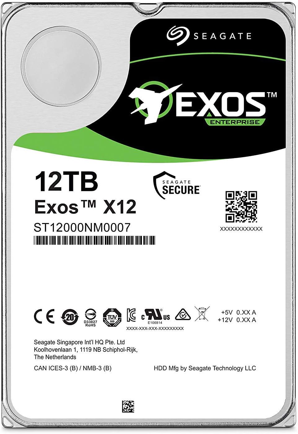 Hard Seagate Exos 12TB
