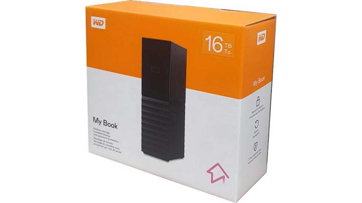 Hard Wd Mybook 16TB