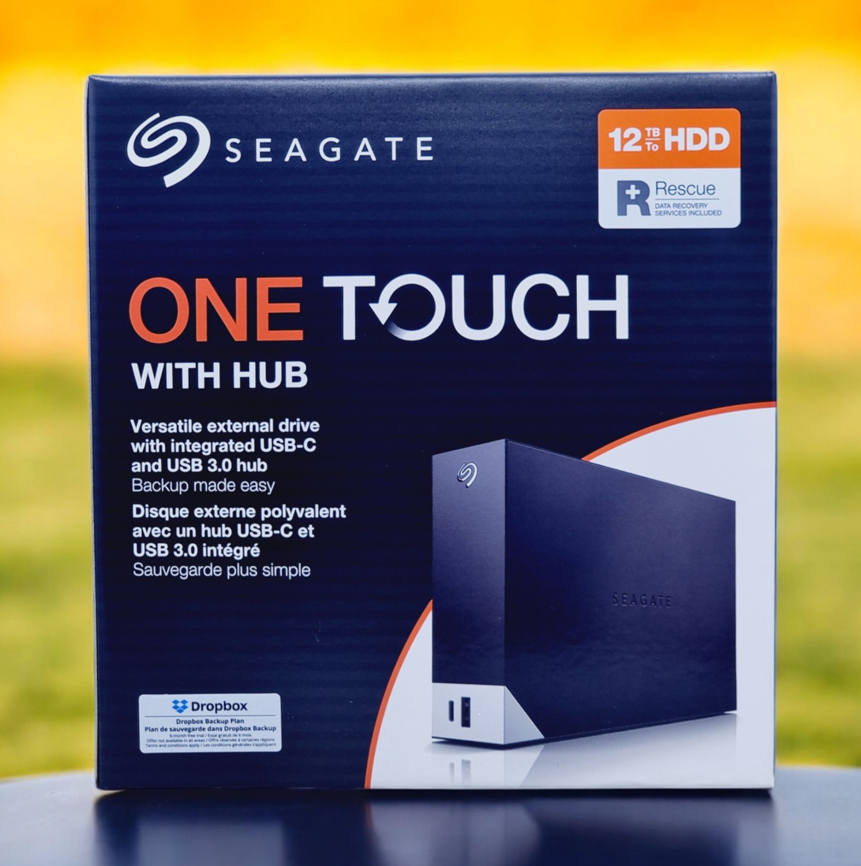 Hard Seagete One Touch With Hub12TB