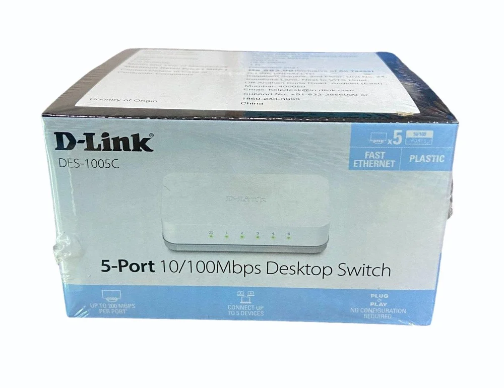D-LINK SWITCH 8PORT 10\100